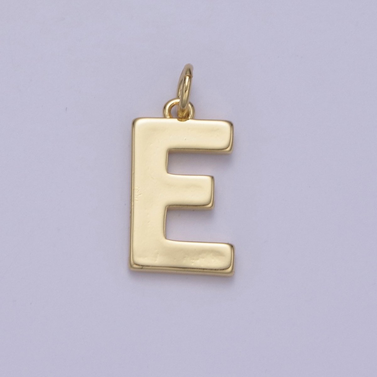 14k Gold Filled Minimalist Font Initial Letters Pendant Charm Wholesale Jewelry Supply A-703-A-715