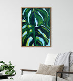 Sylvie Blank Framed Canvas 18x24