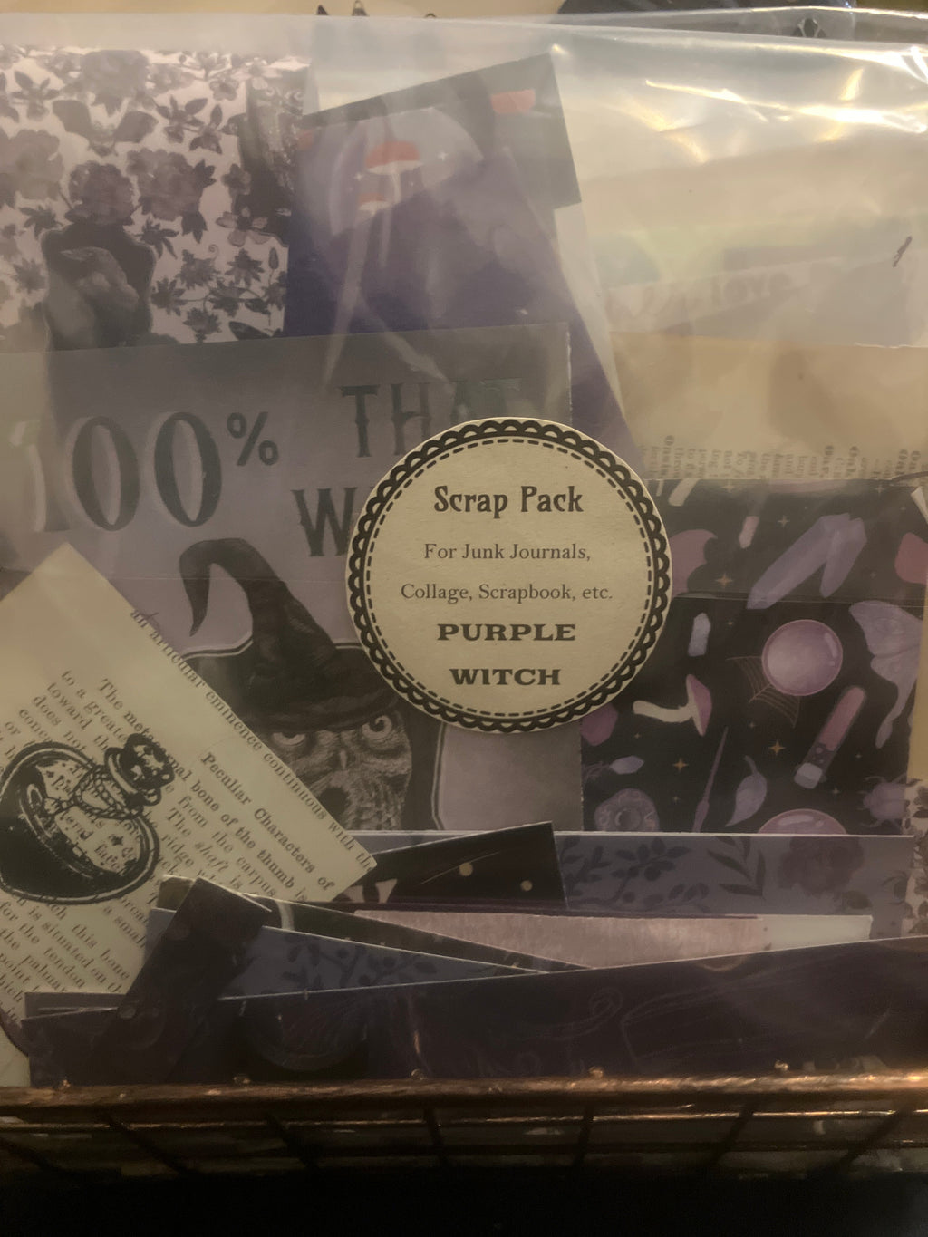 Scrap Packs: For Junk Journals, Scrapbooks, Collage, Etc.
