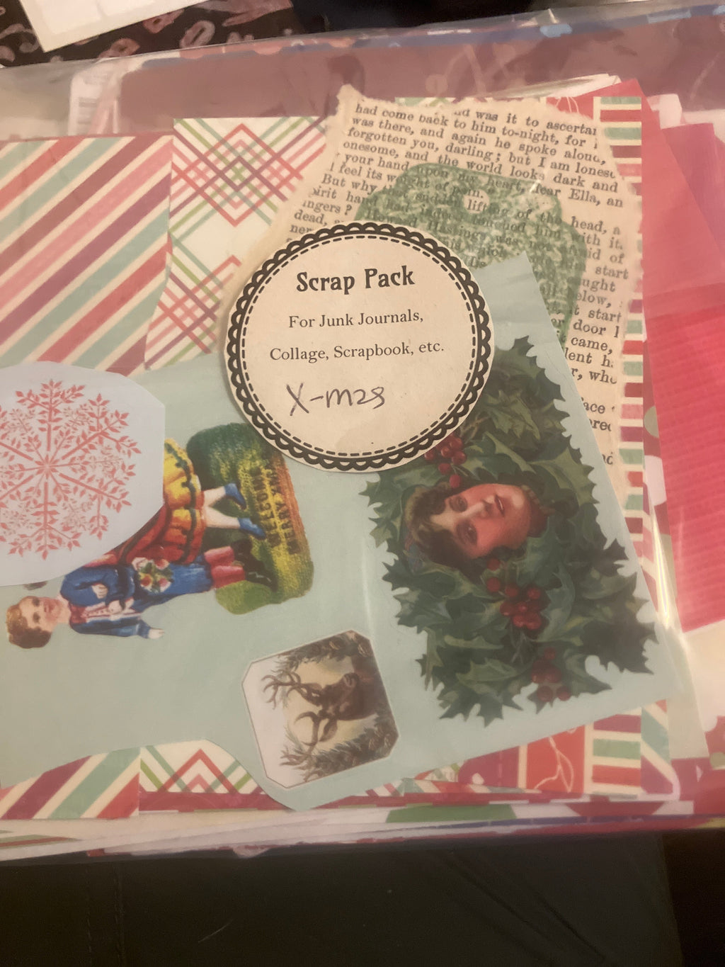 Scrap Packs: For Junk Journals, Scrapbooks, Collage, Etc.