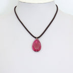 Aurora Teardrop Crystal Collection, Crystal Teardrop Shape Pendant, Stone charm, Sku#LX970