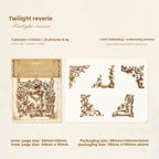 20 Pcs Decorative Paper Set | DIY Scrapbooking and Junk Journal Supplies