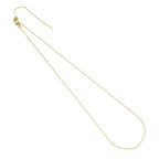 Twisted Dainty Gold Adjustable Chain Necklace, Sku#LD588/LD487