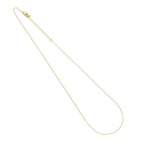 18K Gold Color Finished Trace Link Chain Necklace, sku#JD03