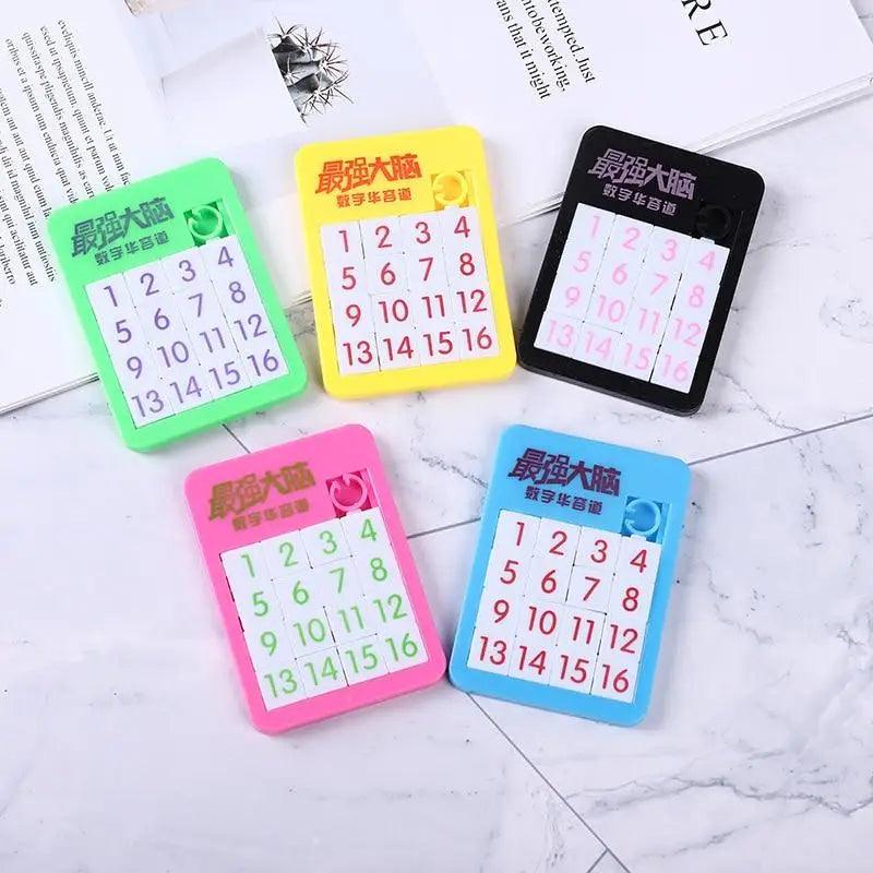 Early Educational Toy Developing for Children Digital Number 1-16 Animal Cartoon Puzzle Game Toys