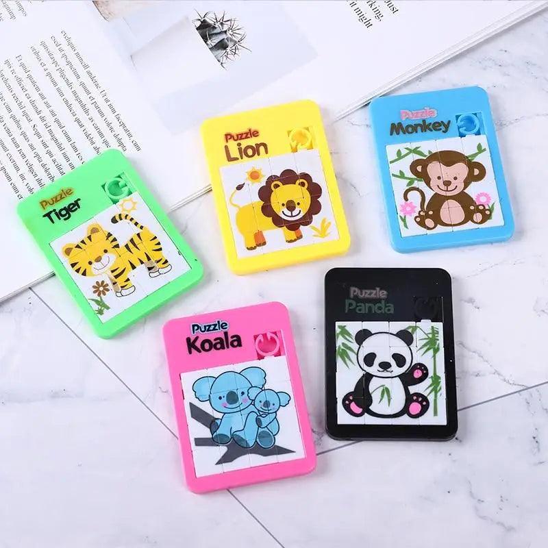 Early Educational Toy Developing for Children Digital Number 1-16 Animal Cartoon Puzzle Game Toys