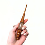 Sparkle Rosewood Crochet Hook